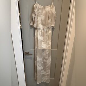 Elegant Floral Maxi Dress